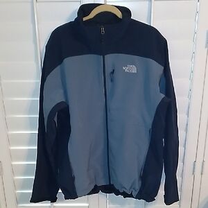 The North Face Blue and Black Performance Jacket